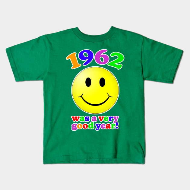 1962 Kids T-Shirt by Vandalay Industries